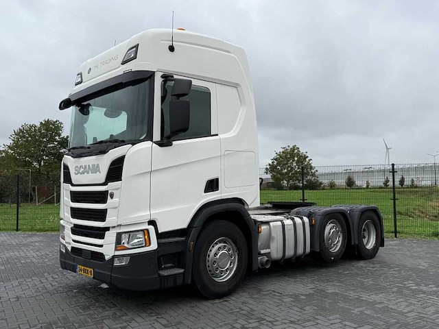 Scania - 2018 - r450 - retarder - twee tanks - gestuurde voorloper - top - vrachtwagen - afbeelding 1 van  30