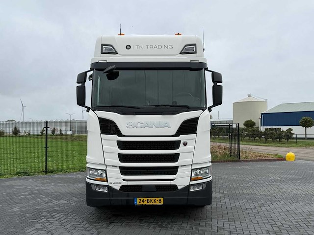 Scania - 2018 - r450 - retarder - twee tanks - gestuurde voorloper - top - vrachtwagen - afbeelding 29 van  30