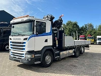 Scania - 6x2*4 - dag cabine - lll - fassi laadkraan - g410 - 2016 - vrachtwagen