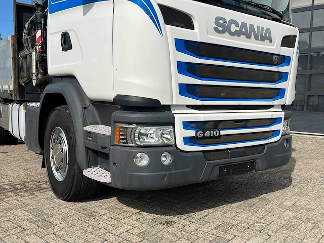 Scania - 6x2*4 - dag cabine - lll - fassi laadkraan - g410 - 2016 - vrachtwagen - afbeelding 25 van  29