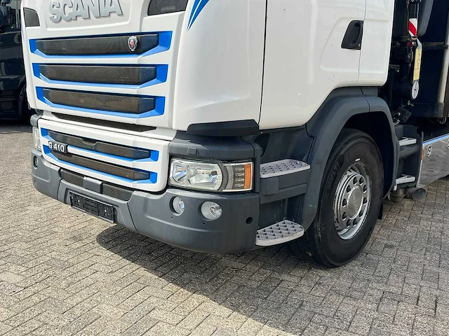 Scania - 6x2*4 - dag cabine - lll - fassi laadkraan - g410 - 2016 - vrachtwagen - afbeelding 26 van  29