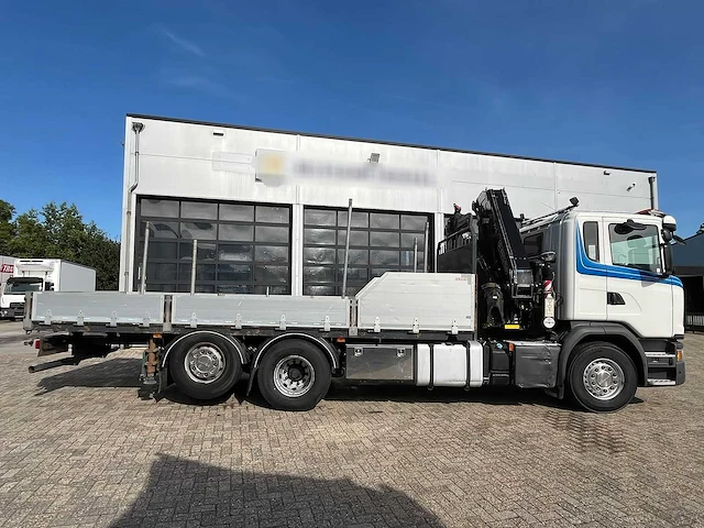 Scania - 6x2*4 - dag cabine - lll - fassi laadkraan - g410 - 2016 - vrachtwagen - afbeelding 27 van  29