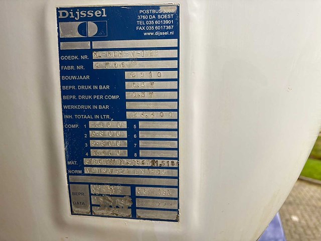 Scania - g 360 b - 2010 - 24.400l tankwagen 4 compartimenten - vrachtwagen - afbeelding 16 van  23