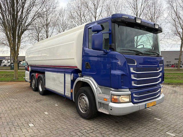 Scania - g 360 b - 2010 - 24.400l tankwagen 4 compartimenten - vrachtwagen - afbeelding 20 van  23
