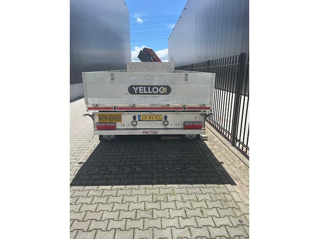 Scania - g 400 b 8x2 met palfinger kraan en pacton axd.218 aanhanger - vrachtwagen - afbeelding 14 van  20