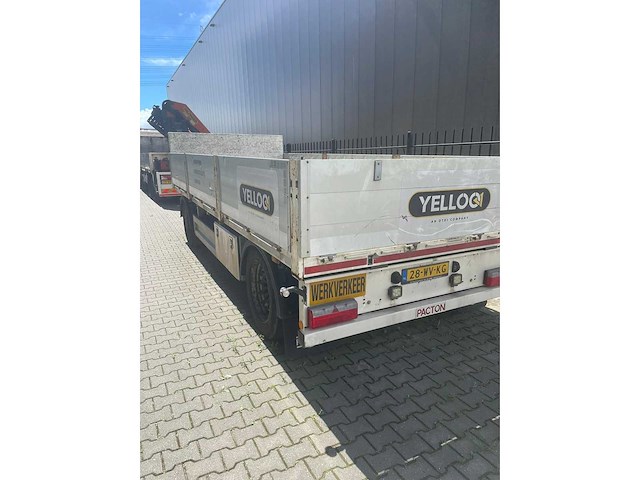 Scania - g 400 b 8x2 met palfinger kraan en pacton axd.218 aanhanger - vrachtwagen - afbeelding 16 van  20