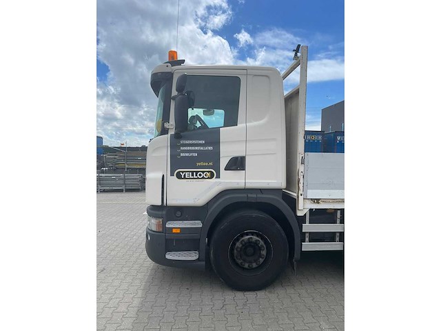 Scania - g 400 b 8x2 met palfinger kraan en pacton axd.218 aanhanger - vrachtwagen - afbeelding 2 van  20