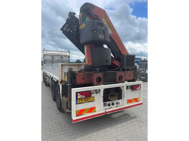 Scania - g 400 b 8x2 met palfinger kraan en pacton axd.218 aanhanger - vrachtwagen - afbeelding 9 van  20