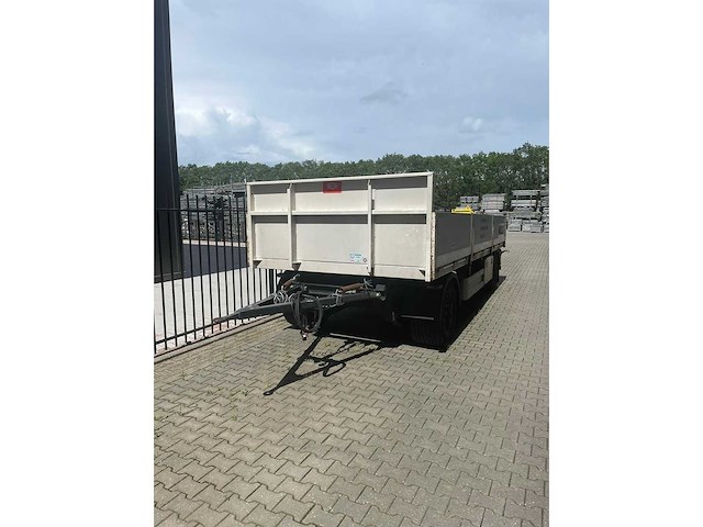 Scania - g 400 b 8x2 met palfinger kraan en pacton axd.218 aanhanger - vrachtwagen - afbeelding 1 van  2