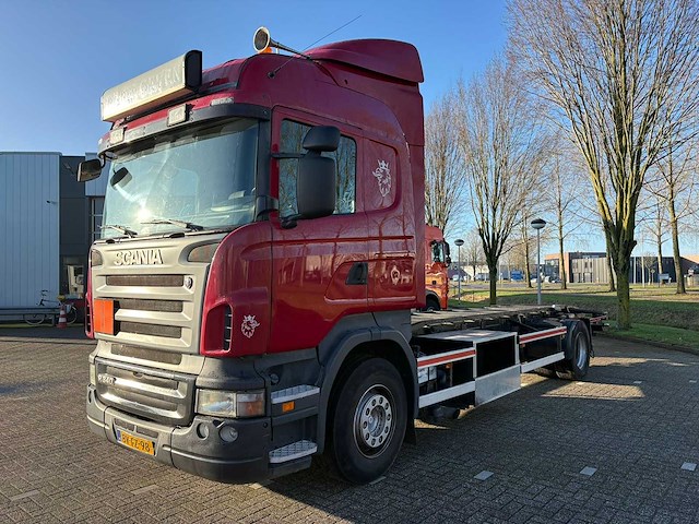 Scania - r340 met renova wisselsysteem - vrachtwagen - afbeelding 1 van  13
