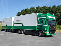 Scania - r450 - bloemen combi - vrachtwagen - 2015 - koeler - aanhanger - burg bpm 00-20 - 2000 - afbeelding 23 van  30