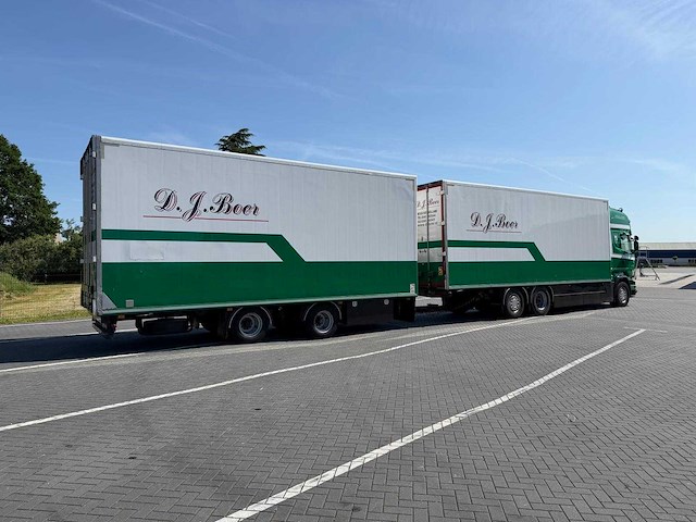 Scania - r450 - bloemen combi - vrachtwagen - 2015 - koeler - aanhanger - burg bpm 00-20 - 2000 - afbeelding 26 van  30