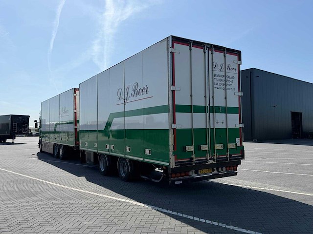Scania - r450 - bloemen combi - vrachtwagen - 2015 - koeler - aanhanger - burg bpm 00-20 - 2000 - afbeelding 27 van  30