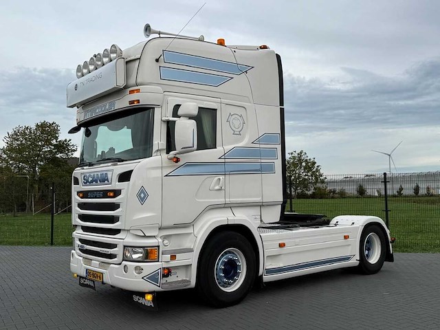 Scania - r450 - smart tacho - 2x bed - 2x tank - 2016 - vrachtwagen - afbeelding 1 van  32
