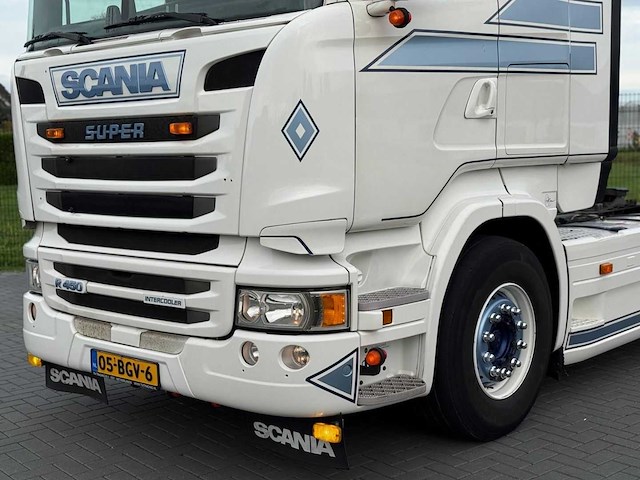 Scania - r450 - smart tacho - 2x bed - 2x tank - 2016 - vrachtwagen - afbeelding 12 van  32