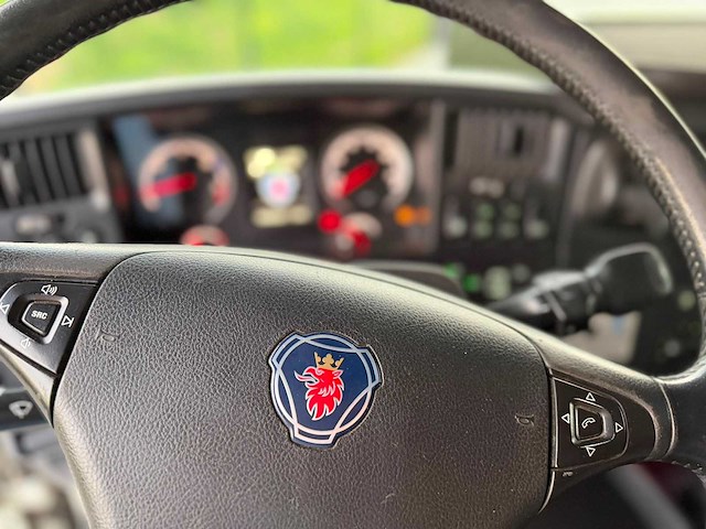 Scania - r450 - vollucht - gestuurde voorloper - vrachtwagen - 2015 - 42-bfn-4 - afbeelding 4 van  24