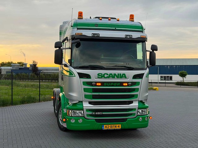 Scania - r450 - vollucht - gestuurde voorloper - vrachtwagen - 2015 - 42-bfn-4 - afbeelding 24 van  24