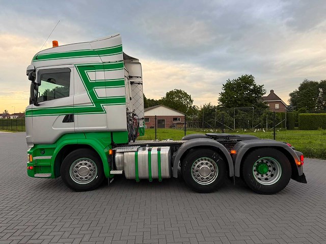 Scania - r450 - vollucht - gestuurde voorloper - vrachtwagen - 2015 - 42-bfn-4 - afbeelding 13 van  24