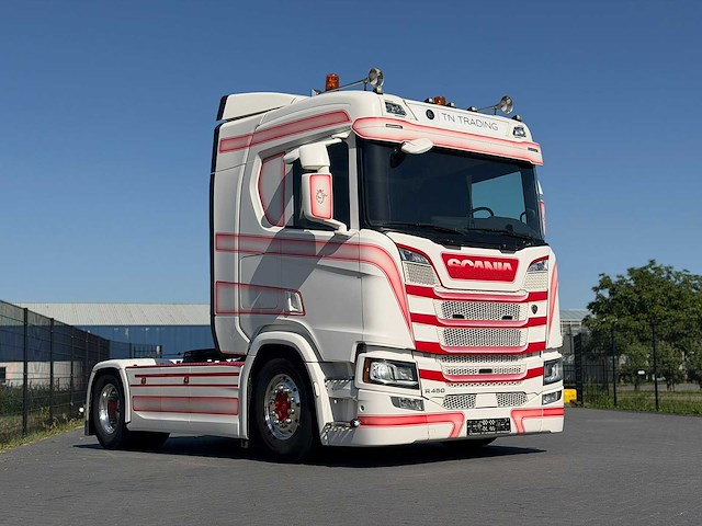 Scania - r450 ngs - vollucht - retarder - 2019 - vrachtwagen - afbeelding 1 van  2