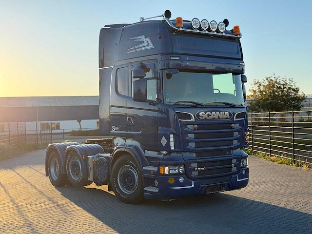 Scania - r500 - la6x2/4hna - retarder - 2013 - vrachtwagen - afbeelding 19 van  28