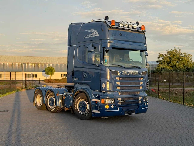 Scania - r500 - la6x2/4hna - retarder - 2013 - vrachtwagen - afbeelding 42 van  42