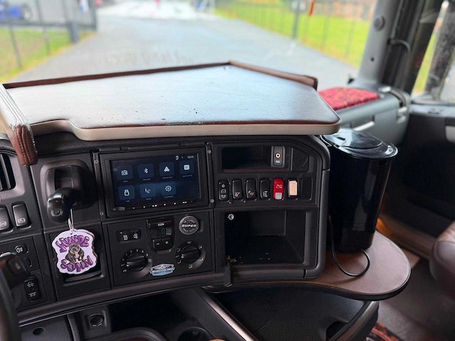Scania - r500 - vollucht - smart tacho - show truck - vrachtwagen - 24-bns-6 - 2012 - afbeelding 5 van  22