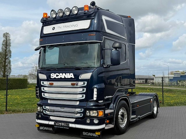 Scania - r500 a - 4x2 - handbak - open uitlaat - retarder - vollucht - 2011 - vrachtwagen - afbeelding 1 van  21