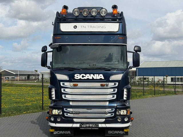 Scania - r500 a - 4x2 - handbak - open uitlaat - retarder - vollucht - 2011 - vrachtwagen - afbeelding 12 van  21