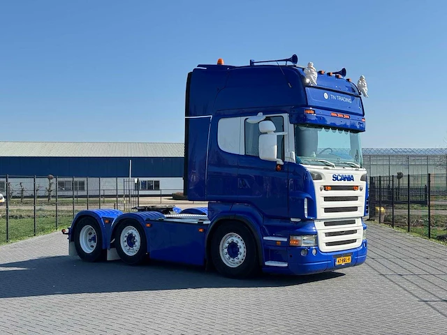 Scania - r500 v8 - showtruck - vollucht - gestuurd - retarder - 2006 - vrachtwagen - afbeelding 12 van  22