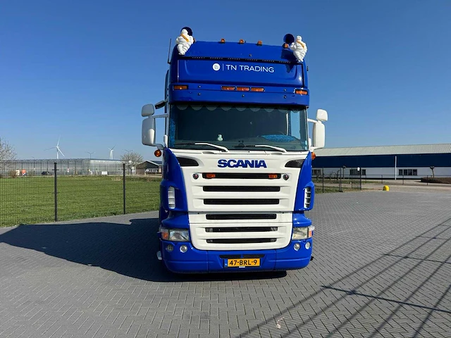 Scania - r500 v8 - showtruck - vollucht - gestuurd - retarder - 2006 - vrachtwagen - afbeelding 16 van  22
