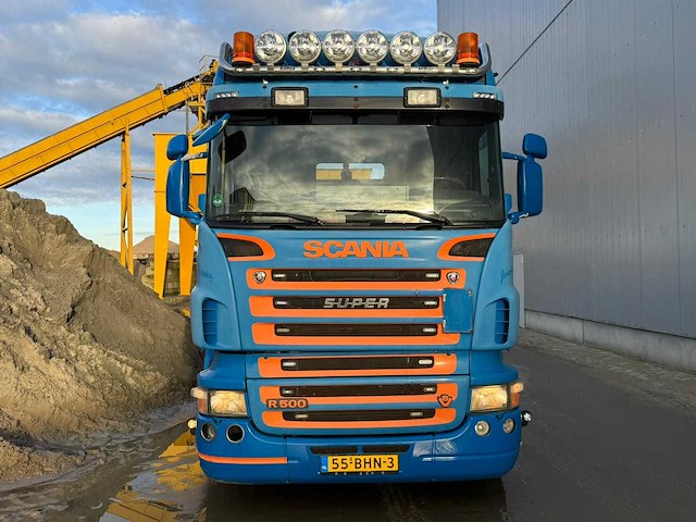 Scania - r500 v8 haakarm - vrachtwagen - afbeelding 2 van  26