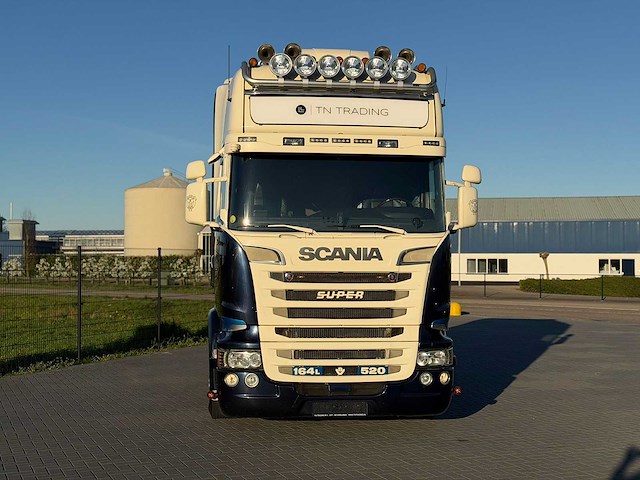 Scania - r520 - v8 - retarder - vollucht - smart 2 tacho - 2015 - vrachtwagen - afbeelding 12 van  30