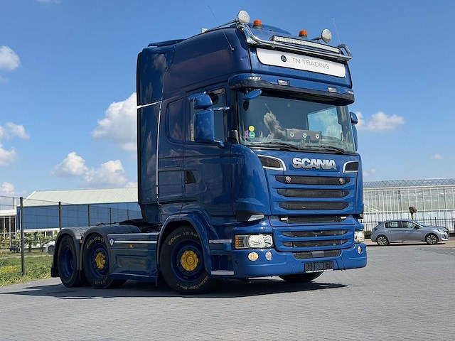 Scania - r580 - v8 - 6x2/4 - vollucht - retarder - 2017 - vrachtwagen - afbeelding 12 van  27
