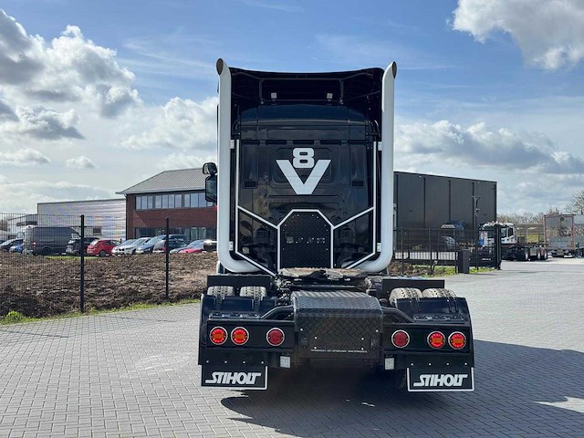 Scania - r580 v8 - showtruck - manual - retarder - boogie - 2005 - vrachtwagen - afbeelding 22 van  24