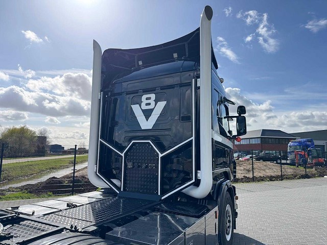 Scania - r580 v8 - showtruck - manual - retarder - boogie - 2005 - vrachtwagen - afbeelding 24 van  24