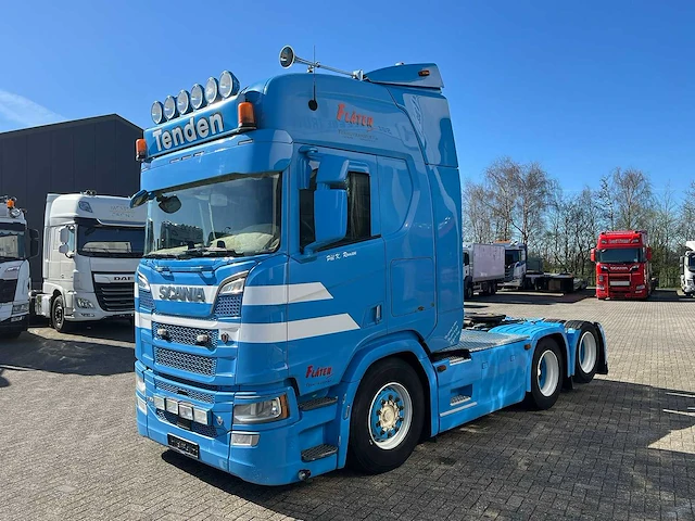 Scania - r650 - handgeschakeld - highline - retarder - lll - 2018 - vrachtwagen - afbeelding 1 van  26