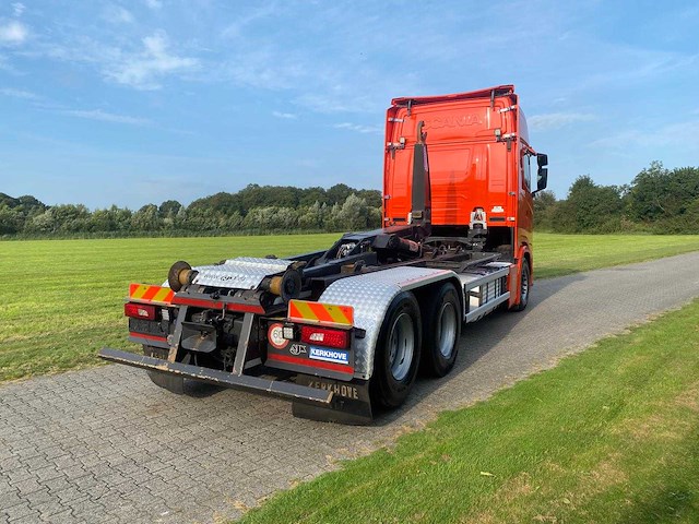 Scania - s500 - 6x2 - 25 ton haakarm - vrachtwagen - vollucht - 2019 - afbeelding 10 van  17