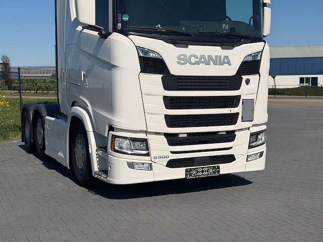 Scania - s500 - 6x2/4 - vollucht - retarder - 2018 - vrachtwagen - afbeelding 5 van  6