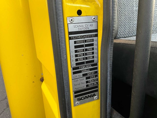 Scania - torpedo - t 113 h 320- automaat - vrachtwagen - 1996 - afbeelding 26 van  44