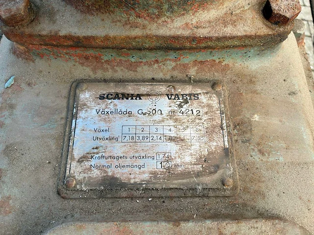 Scania - vabis - truck parts - afbeelding 2 van  12