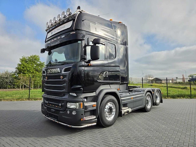 Scania - vol adr -alcoa - 3.15 wb r520 v8 - leer 2015 - vrachtwagen - afbeelding 1 van  16