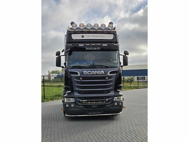 Scania - vol adr -alcoa - 3.15 wb r520 v8 - leer 2015 - vrachtwagen - afbeelding 9 van  16