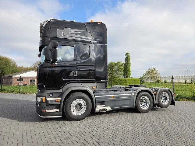 Scania - vol adr -alcoa - 3.15 wb r520 v8 - leer 2015 - vrachtwagen - afbeelding 11 van  16