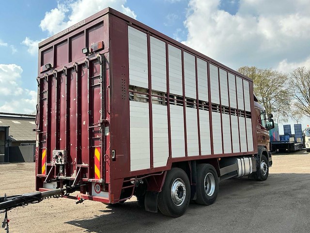 Scania 124g 420 veetransport vrachtwagen - afbeelding 36 van  40