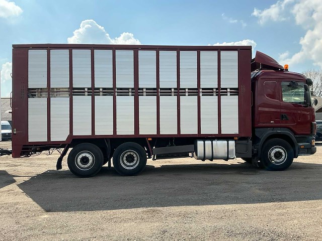 Scania 124g 420 veetransport vrachtwagen - afbeelding 37 van  40