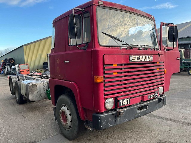 Scania 141 - v8 - vrachtwagen - 1985 - afbeelding 8 van  37