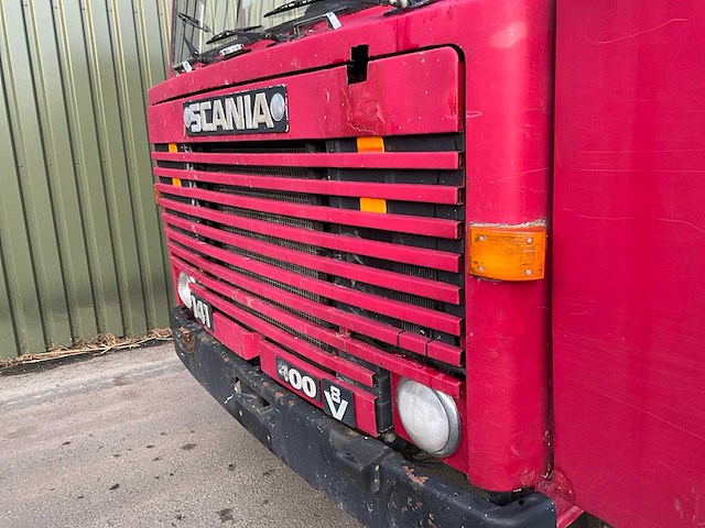 Scania 141 - v8 - vrachtwagen - 1985 - afbeelding 9 van  37