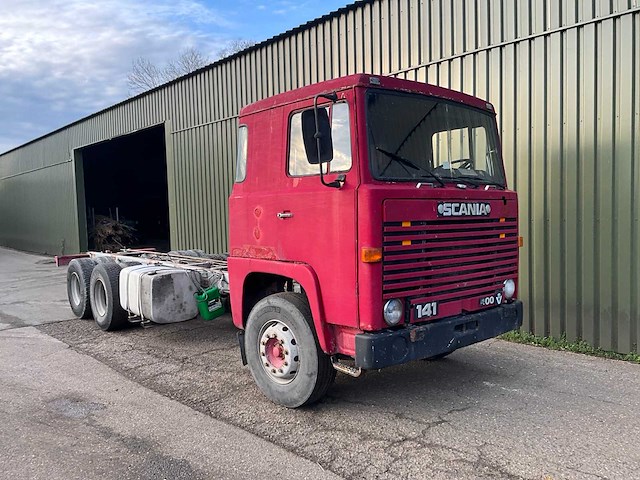 Scania 141 - v8 - vrachtwagen - 1985 - afbeelding 27 van  37