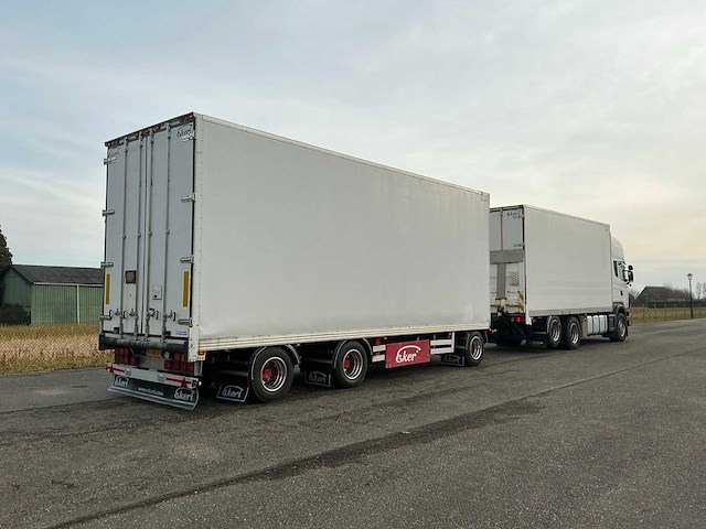 Scania 164 r480 v8 vrachtwagen met ekeri schamelwagen - afbeelding 3 van  62