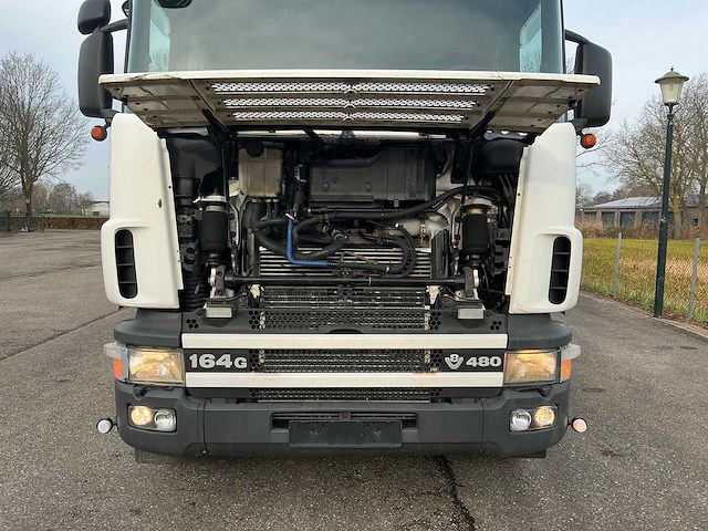 Scania 164 r480 v8 vrachtwagen met ekeri schamelwagen - afbeelding 47 van  62